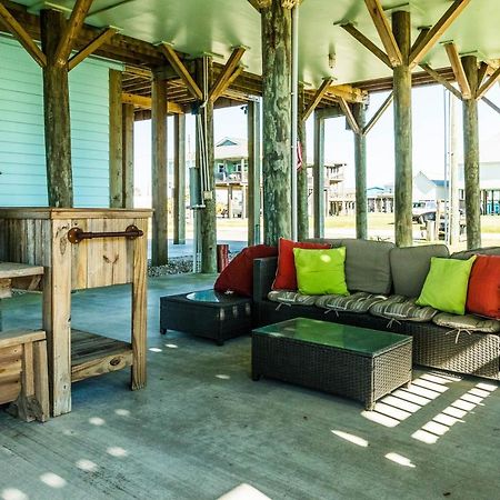 Вилла The Wright House Port Bolivar Экстерьер фото