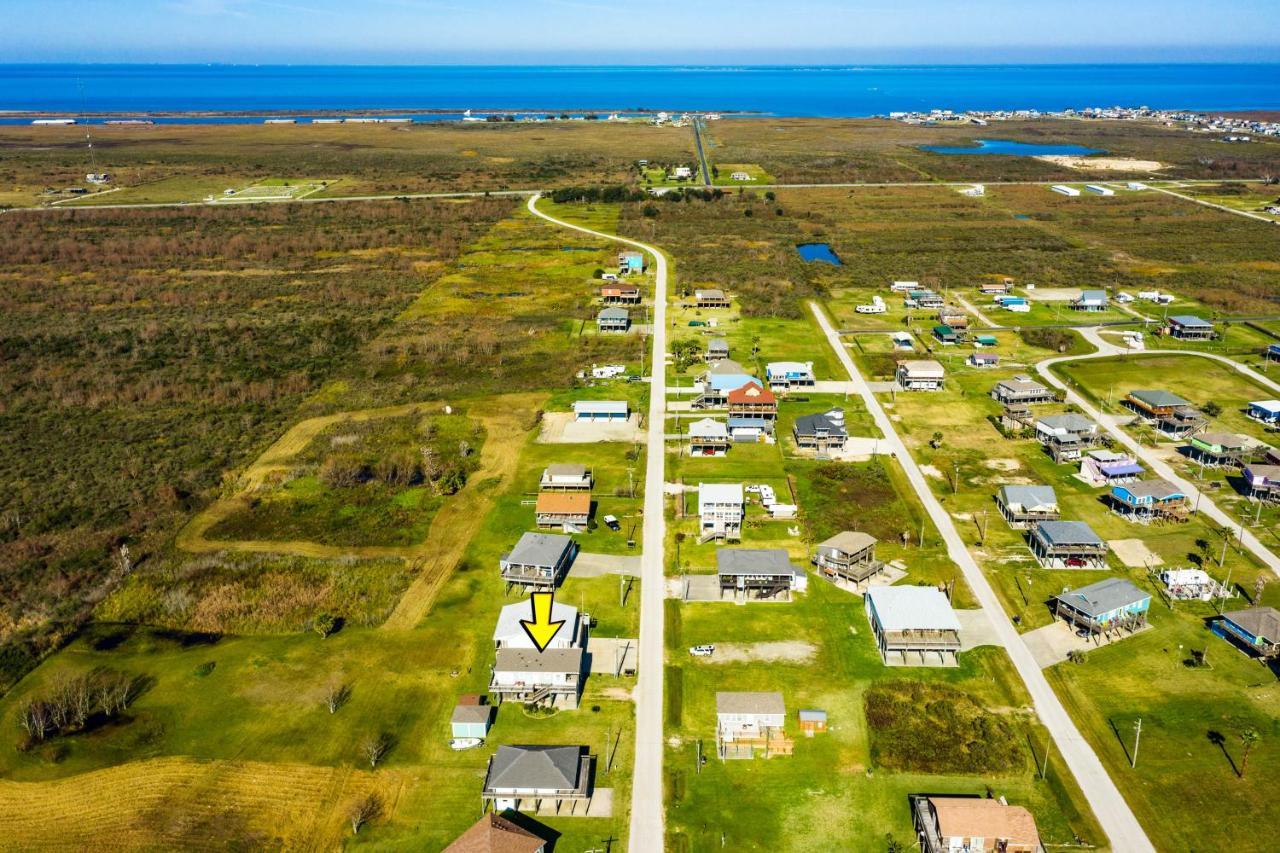 Вилла The Wright House Port Bolivar Экстерьер фото