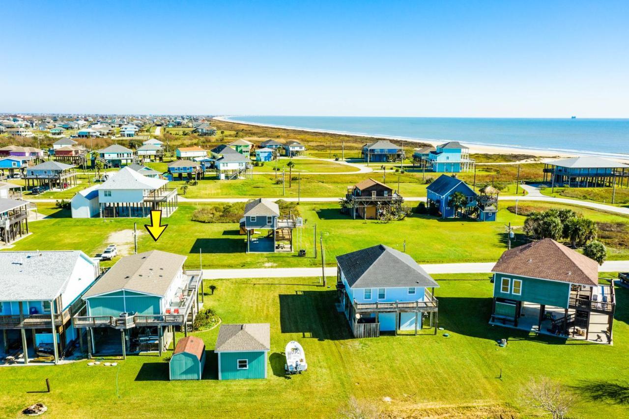Вилла The Wright House Port Bolivar Экстерьер фото